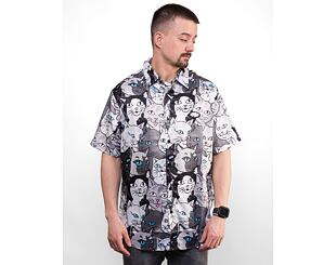 Košile RIP N DIP Family Tree Button Up Black