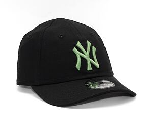 Dětská Kšiltovka New Era 9FORTY Kids MLB League Essential New York Yankees Black / Bright Green