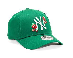 Dětská Kšiltovka New Era 9FORTY Kids MLB Fruit Icon New York Yankees Kelly Green / White