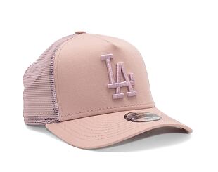 Dětská kšiltovka New Era 9FORTY Kids A-Frame Trucker MLB Tonal Mesh Los Angeles Dodgers Dirty Rose