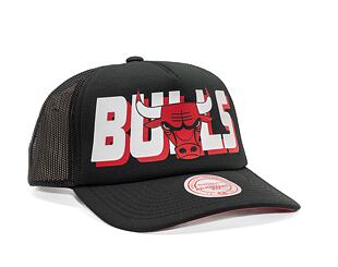 Kšiltovka Mitchell & Ness NBA Billboard Trucker Snapback Chicago Bulls Black