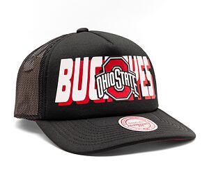 Kšiltovka Mitchell & Ness NCAA Billboard Trucker Snapback Ohio State Black