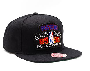 Kšiltovka Mitchell & Ness NBA Pistons B2B Snapback Hwc Detroit Pistons Black