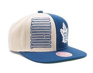 Kšiltovka Mitchell & Ness NHL Pop Panel Snapback Toronto Maple Leafs Off White