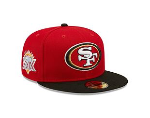 Kšiltovka New Era 59FIFTY NFL Side Patch San Francisco 49ers Scarlet