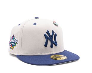 Kšiltovka New Era 59FIFTY MLB World Series Pin New York Yankees Stone / Navy