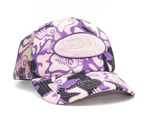 Kšiltovka Von Dutch Trucker Tampa Foam Purple Camo