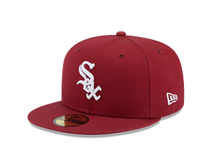 Kšiltovka New Era 59FIFTY MLB League Essential Chicago White Sox Cardinal / White