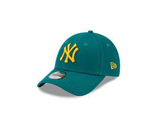 Dětská Kšiltovka New Era 9FORTY Kids MLB League Essential New York Yankees Malachite / Pastel Yellow