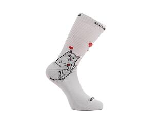 Ponožky RIP N DIP Nermal Loves Socks (White) RND10143