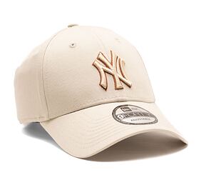 Kšiltovka New Era 9FORTY MLB Team Outline New York Yankees Stone / Toasted Peanut