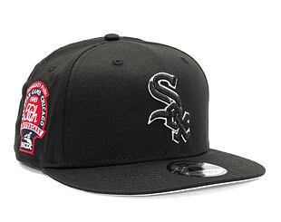 Kšiltovka New Era 9FIFTY MLB Side Patch Script Chicago White Sox Black / White