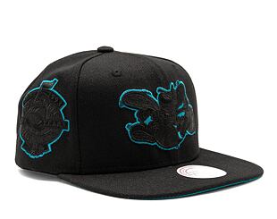 Kšiltovka Mitchell & Ness Tc Bottoms Snapback Hwc NBA CHARLOTTE HORNETS Black