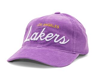 Kšiltovka Mitchell & Ness Montage Cord Snapback Los Angeles Lakers Purple