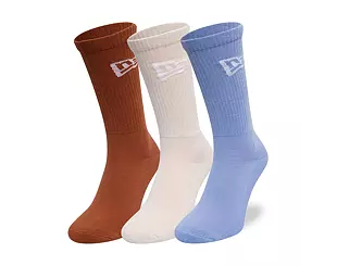 Ponožky New Era Flag Crew Socks Stone / Nutshell / Blue