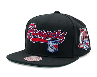 Kšiltovka Mitchell & Ness - New York Rangers - Oversweep Snapback Vntg - Black