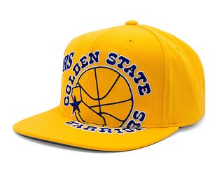 Kšiltovka Mitchell & Ness - Golden State Warriors - Big Time Snapback Hwc - Yellow