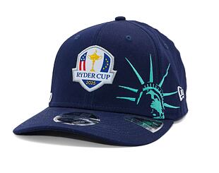 Kšiltovka New Era - Ryder Cup Oversized Emblem 9FIFTY Stretch-Snap - Light Navy