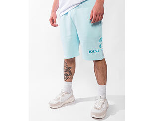 Kraťasy Karl Kani - Retro Paisley Sweat Shorts - Turquoise