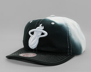 Kšiltovka Mitchell & Ness - Dip Dye Pro Snapback - Miami Heat - Black