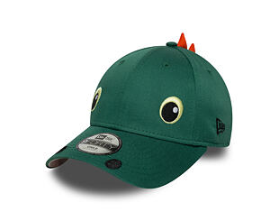 Dětská Kšiltovka New Era - Monster Face 9FORTY - Emerald Green