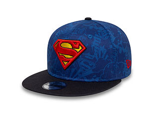 Dětská Kšiltovka New Era - Seasonal Superman 9FIFTY - Azure
