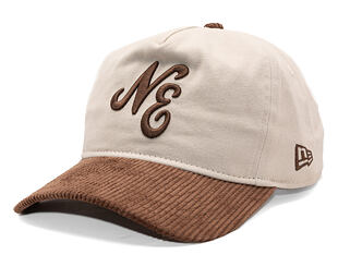 Kšiltovka New Era - Contrast Cord Script Golfer 19TWENTY - Stone / Auburn