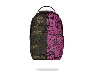 Batoh Sprayground - Split Pink And Camo Dlx Backpack