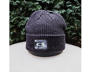 Kulich Oakley - Ellipse Patch Waffle Beanie - Blackout