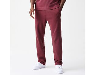 Kalhoty New Era - Branded Washed Straight Sweatpants - Burgundy