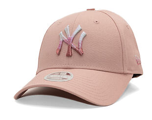 Dámská Kšiltovka New Era - MLB Womens Metallic Logo 9FORTY - NY Yankees - Pink / Fushia