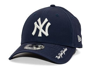 Kšiltovka New Era - MLB Visor Script 9FORTY - NY Yankees - Navy