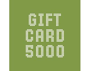 Dárkový poukaz na nákup v hodnotě 5000 Kč