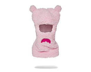 Kukla Sprayground Pink Fleece Bear Ears Ski Mask