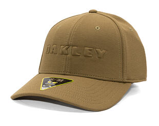 Kšiltovka Oakley - Bark Embossed Hat - Army Green