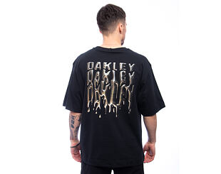 Triko Oakley - Stacked Metal Tee - Blackout