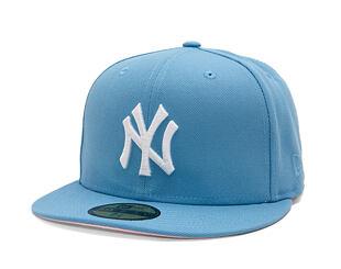 Kšiltovka New Era - MLB 1999 WS 59FIFTY - NY Yankees - Sky Blue / Pink UV