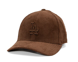 Kšiltovka New Era - MLB Cord 9FORTY M-CROWN - LA Dodgers - Chestnut Brown