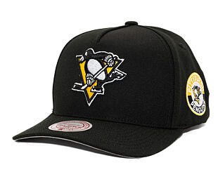 Kšiltovka Mitchell & Ness - Pittsburgh Penguins - Double Clutch Pro Snapback - Black