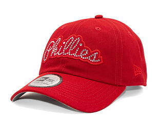 Kšiltovka New Era - MLB Casual Classic Rhinestone 9TWENTY - Philadelphia Phillies - Team Color