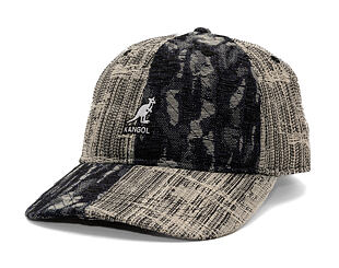 Kšiltovka Kangol - TRENDS PACK - Denim Mashup Baseball - Black Topstitch