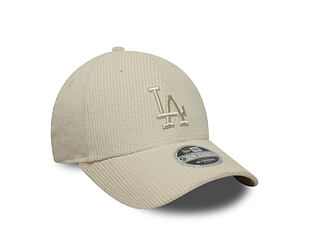 Dětská Kšiltovka New Era - MLB Cord 9FORTY M-CROWN - LA Dodgers - Cream