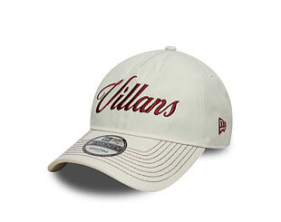 Kšiltovka New Era - Villans Dadcap 9TWENTY A-Frame - ASTON VILLA FC - Ivory