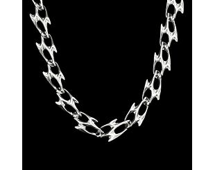 Řetízek Fainz - Ornament Choker - Silver