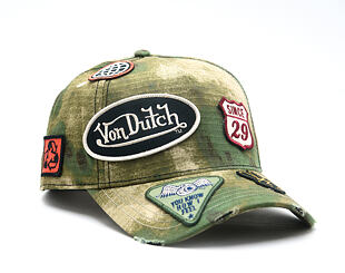 Kšiltovka Von Dutch - Baseball - Camo Patch - Camo