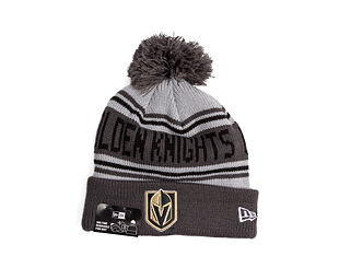 Kulich New Era - NHL Evergreen Wordmark Pom Medium Knit - Vegas Golden Knights - Team Color