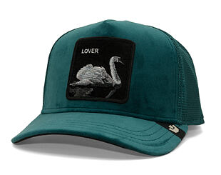 Kšiltovka Goorin - Velour Lover - Swan - Sea
