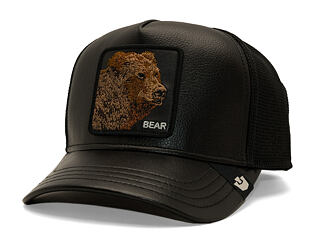 Kšiltovka Goorin - Faux Leather Bear - Black