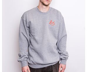 Mikina éS Script Crew Fleece GREY HEATHER