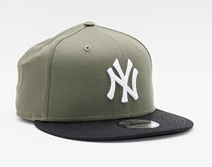 Kšiltovka New Era 9FIFTY Color Block New York Yankees Snapback New Olive / Black